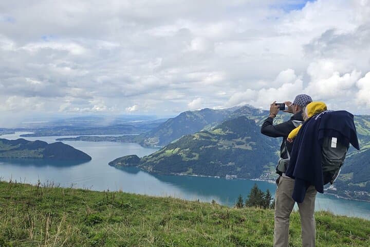 Lake Lucerne Cable Car and Local Cheese Tasting Day Tour