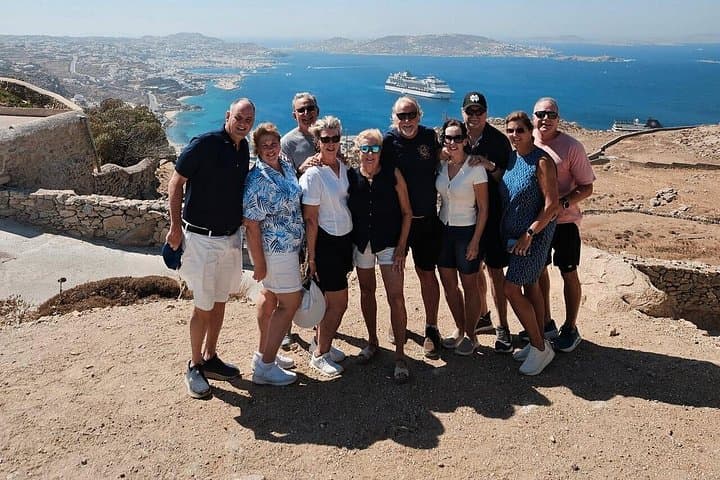Mykonos in a Day: Small-Group Coastal Cruise and Chora Walking Tour photo 1
