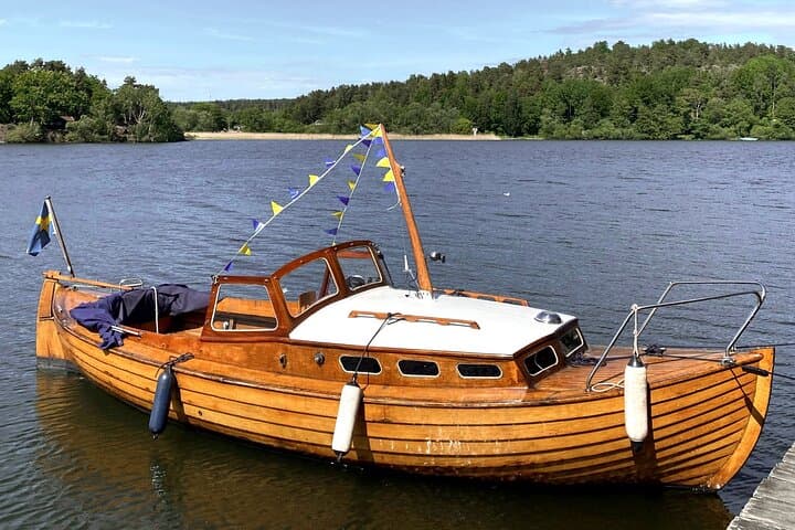 Explore Stockholm’s Archipelago on a Classic Swedish Wooden Boat