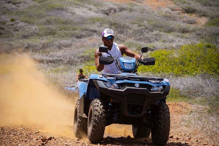 ATV Adventure on Curaçao's East Coast — Sint Joris Bay & Ostrich Farm Tour