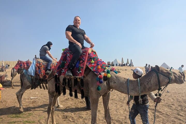 Sunrise & Sunset Camel Ride Around the Giza Pyramids — Private Tour photo 2
