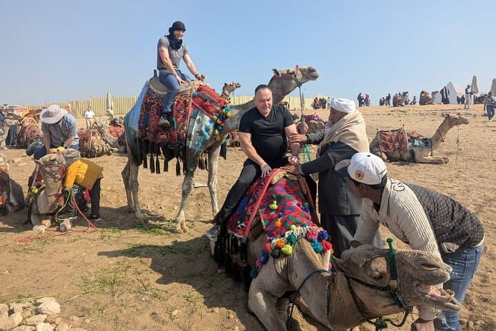 Sunrise & Sunset Camel Ride Around the Giza Pyramids — Private Tour photo 4