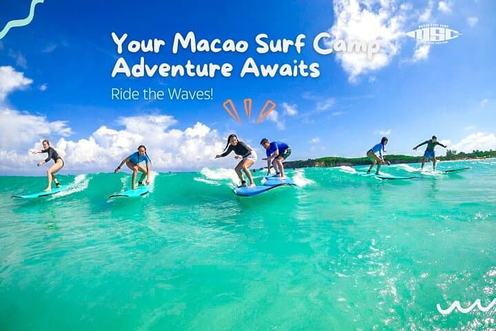 Beginner Group Surf Lessons at Macao Beach, Punta Cana — 2-Hour Surf School with Pickup