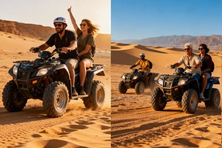 Sinai Super Safari: Quad Biking, Camel Ride & Bedouin Dinner from Sharm el-Sheikh photo 2