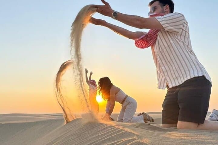 Sunrise to Stars: Doha Desert Safari & Sandboard Experience photo 5
