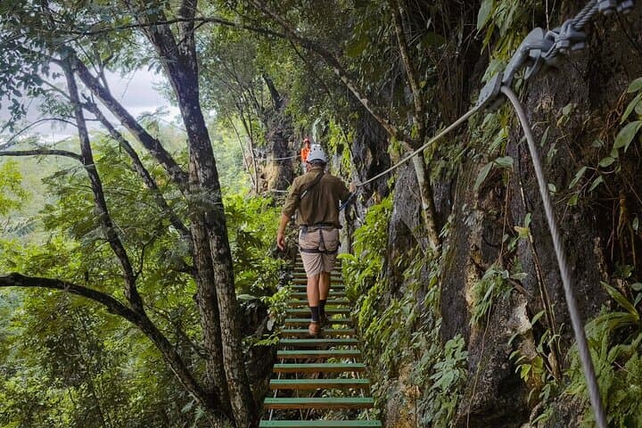 Conquer Belize’s Via Ferrata and Drift the Manatee River: A Day of Climbing, Bridges, and River Tubing photo 6