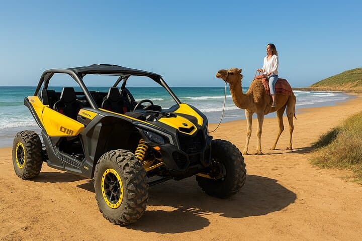 Tangier Beach Buggy & Camel Adventure — Cap Spartel, Hercules Caves & Achakar Beach