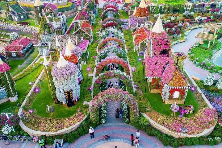 Dubai Miracle Garden & Global Village Combo Tickets with Private Transfers photo 3