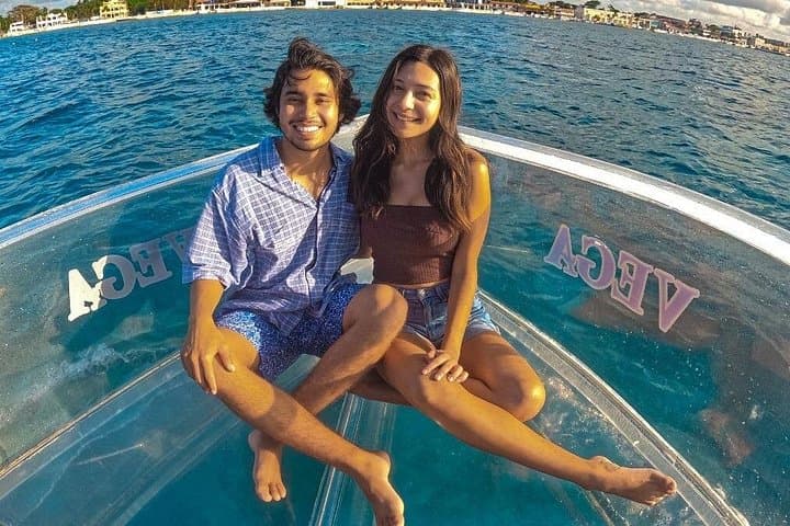 Transparent Boat in Cozumel: Snorkel Punta Norte & Colorful Reef Views photo 4