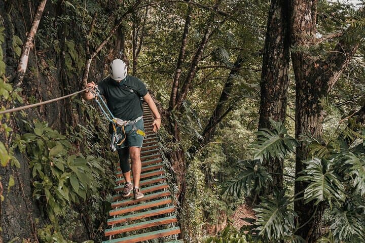 Conquer Belize’s Via Ferrata and Drift the Manatee River: A Day of Climbing, Bridges, and River Tubing photo 3