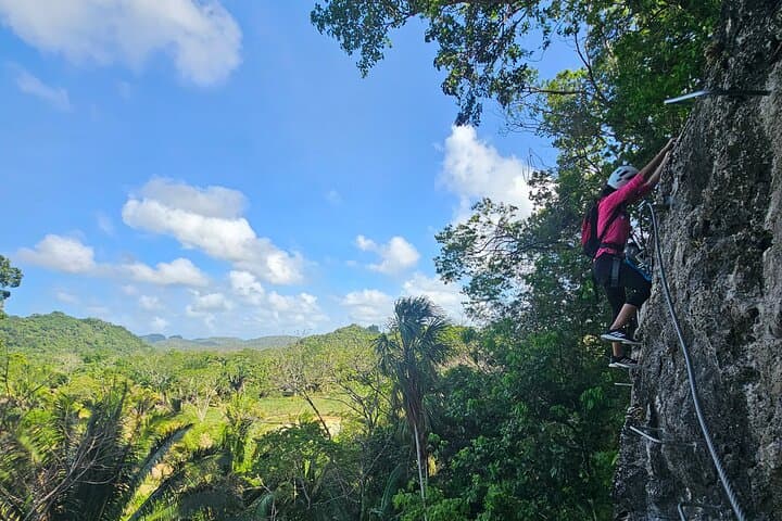 Conquer Belize’s Via Ferrata and Drift the Manatee River: A Day of Climbing, Bridges, and River Tubing photo 4