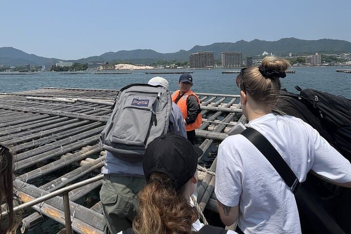 Miyajima Guided Tour & Oyster Farm Cruise — Itsukushima Shrine to Shellfish Feast photo 3