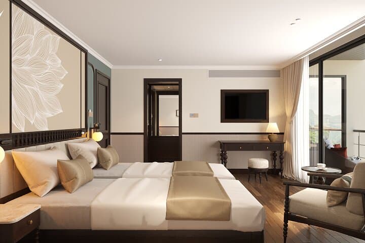 Lyra Grandeur 3-Day Luxury Halong and Lan Ha Bay Cruise from Hanoi photo 2