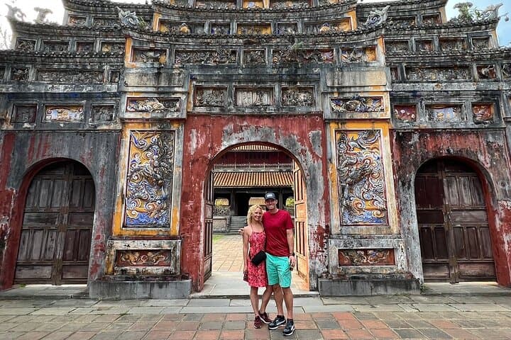 Full-Day Hue Royal Tombs, Pagodas & Village Tour: Dragon Boat, Citadel & Craft Villages photo 6