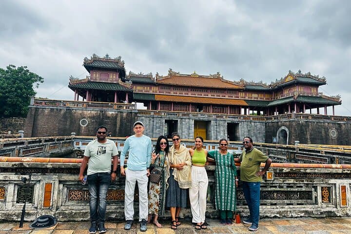 Full-Day Hue Royal Tombs, Pagodas & Village Tour: Dragon Boat, Citadel & Craft Villages