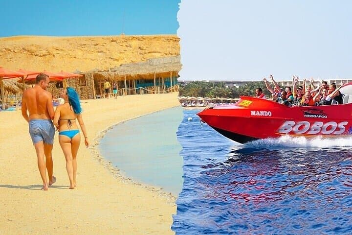 Orange Island Snorkeling & Twister Speedboat Day Trip from Hurghada photo 2