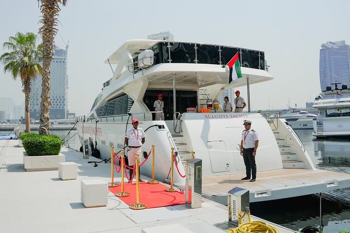Dubai Water Canal Luxury Yacht Cruise With Tropical Drinks and Skyline Views photo 3