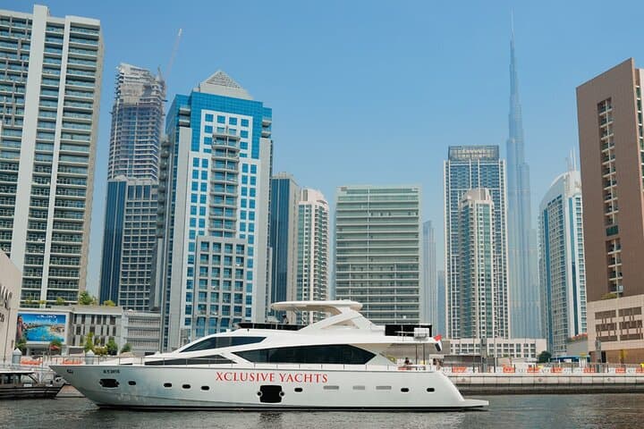 Dubai Water Canal Luxury Yacht Cruise With Tropical Drinks and Skyline Views photo 4