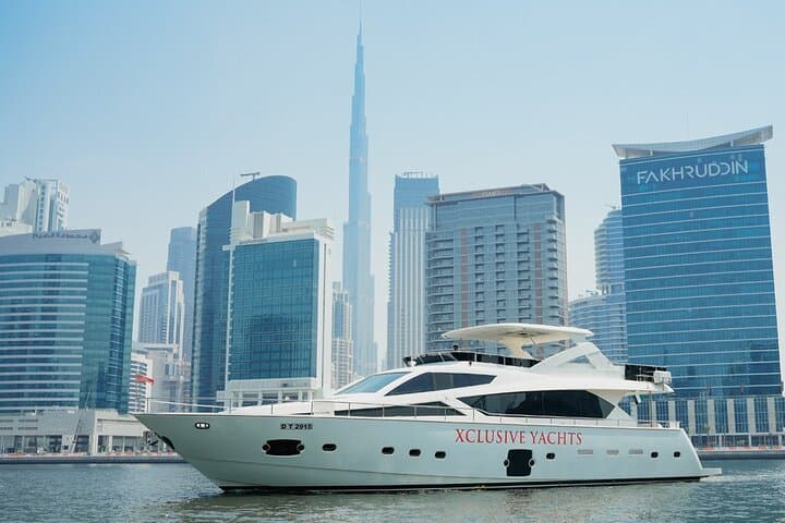Dubai Water Canal Luxury Yacht Cruise With Tropical Drinks and Skyline Views photo 5
