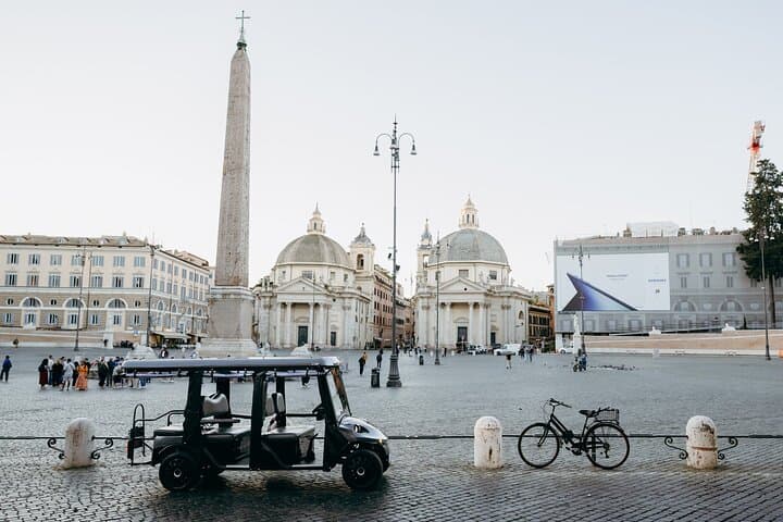 Secret Rome by Golf Cart: Private Tour of Hidden Churches, Ceilings & Squares photo 2
