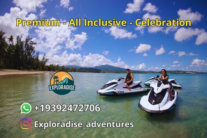 El Yunque Beach Jetski & Rainforest Hike — Luquillo Jet Ski Adventure from San Juan