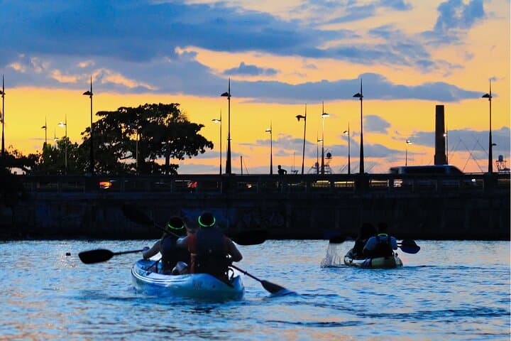 Glow Kayaking and Salsa at Condado Lagoon: Sunset & Night Paddle in San Juan