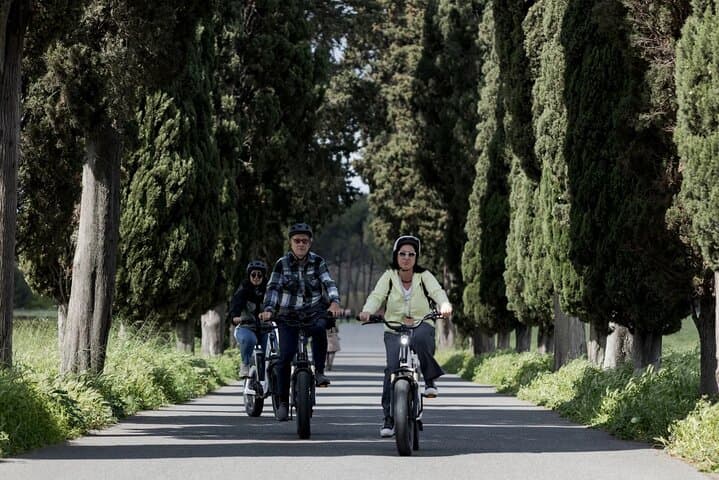 E-Bike the Appian Way: Rome’s Ancient Road, Catacombs & Aqueducts