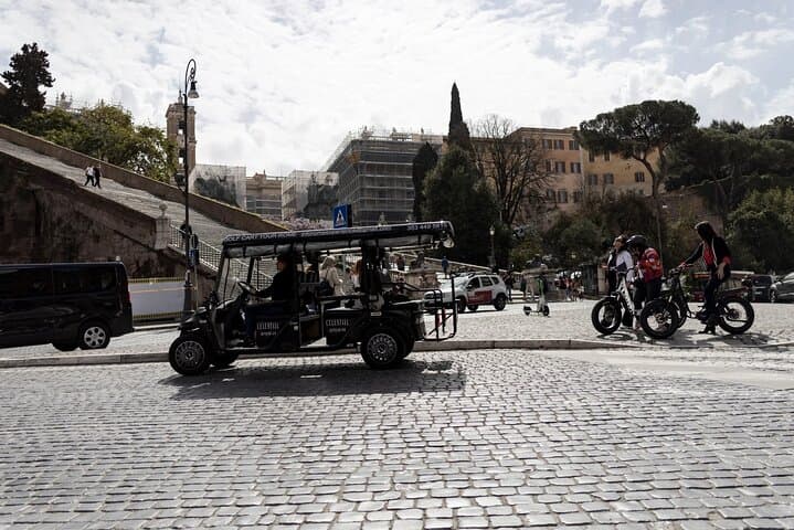 Comfortable Golf Cart Tour Along Rome’s Appian Way and Catacombs photo 4