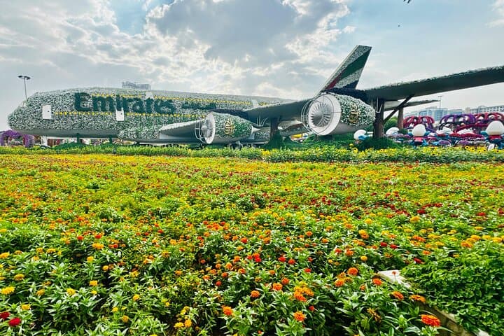 Dubai Miracle Garden Entry with Hotel Transfers — Floral Wonderland in the Desert photo 1