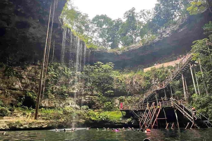 Chichen Itzá, Cenote Samaal & Valladolid: Full-Day Maya Ruins, Ritual and Swim from Riviera Maya photo 3