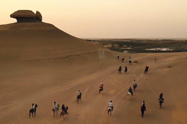 Fayoum Magic Lake Desert Horseback Ride: 4-Hour Wadi El Rayan Adventure photo 3
