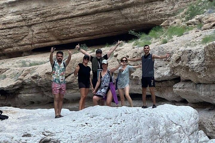 Wadi Shab Guided Hike & Swim from Muscat — Boat Crossing to Cave and Waterfall photo 2