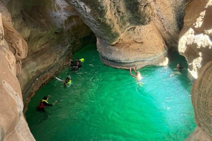 Wadi Shab Guided Hike & Swim from Muscat — Boat Crossing to Cave and Waterfall photo 3