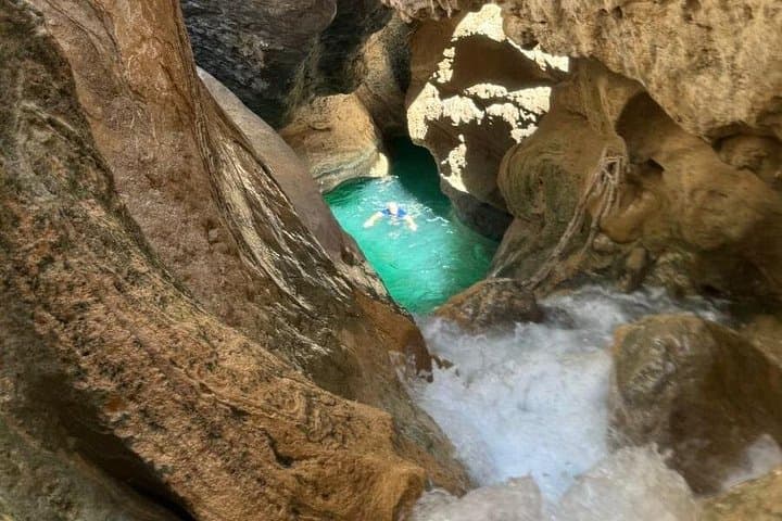 Wadi Shab Guided Hike & Swim from Muscat — Boat Crossing to Cave and Waterfall photo 4