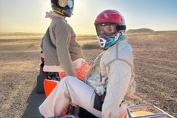 Agafay Desert Quad Adventure with Sunset Camel Ride and Dinner Show photo 4