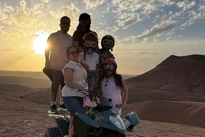 Agafay Desert Quad Adventure with Sunset Camel Ride and Dinner Show photo 5