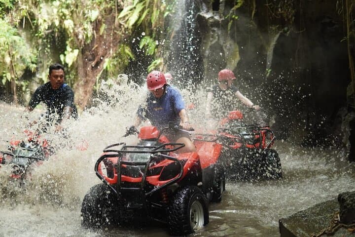 ATV Adventure Around Ubud: Jungle, Rice Terraces, Waterfalls & Tunnels