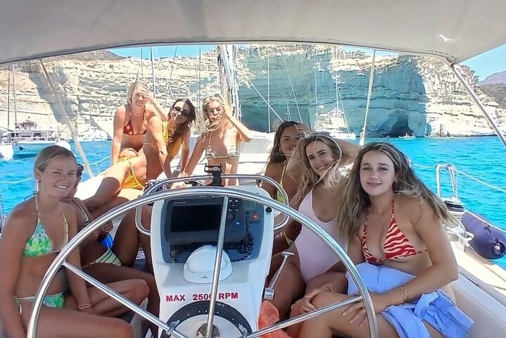 Private 2-Day Sailing Adventure: Milos, Kimolos & Polyaigos photo 3