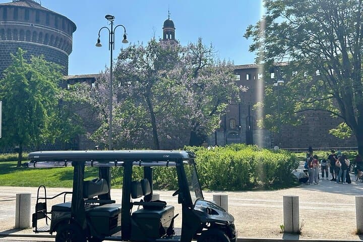 Milan Private Golf-Cart Tour — Sforza Castle, Duomo & Brera by Electric Cart photo 3