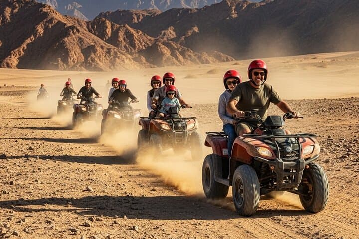 Red Sea Desert Quad Bike Safari from Sharm el-Sheikh