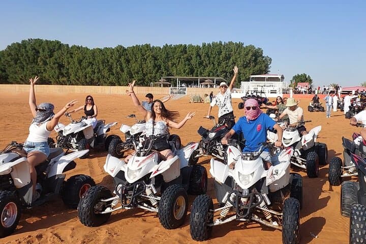 Dubai Desert Safari with Buffet Dinner: Dune Bashing, Camel Rides & Evening Camp photo 4