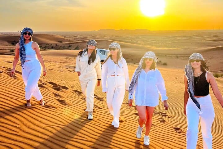 Dubai Desert Safari with Buffet Dinner: Dune Bashing, Camel Rides & Evening Camp photo 3