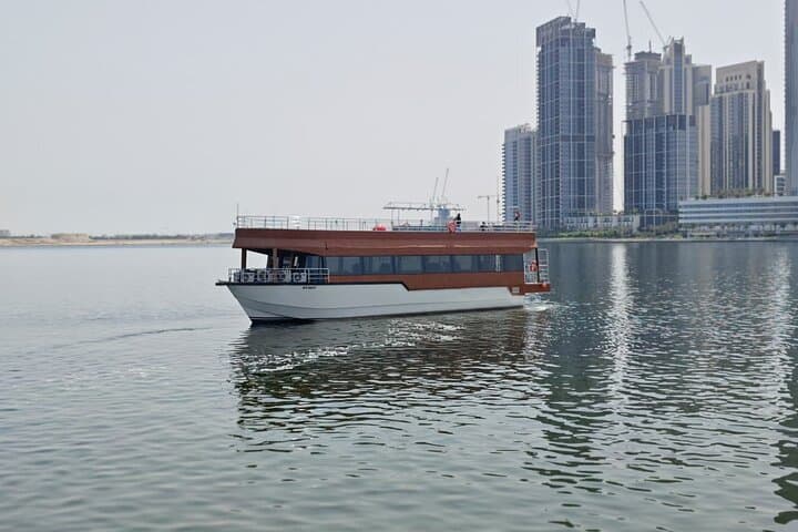 Dubai Dhow Dinner Cruise with Burj Khalifa Night Views