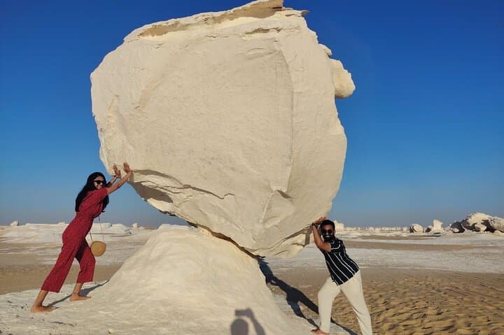 White Desert 2-Day Safari from Cairo: Bahariya, Black Desert & Crystal Mountains photo 3