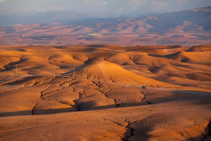 Three-Day Casablanca to Marrakech & Agafay Desert Adventure with Hot Air Balloon and Quad Biking