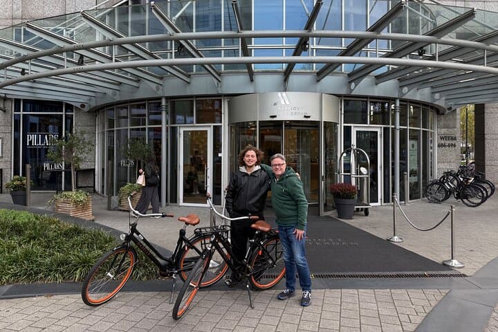 Private Rotterdam Bike Tour — Cube Houses, Markthal & Erasmus Bridge photo 2