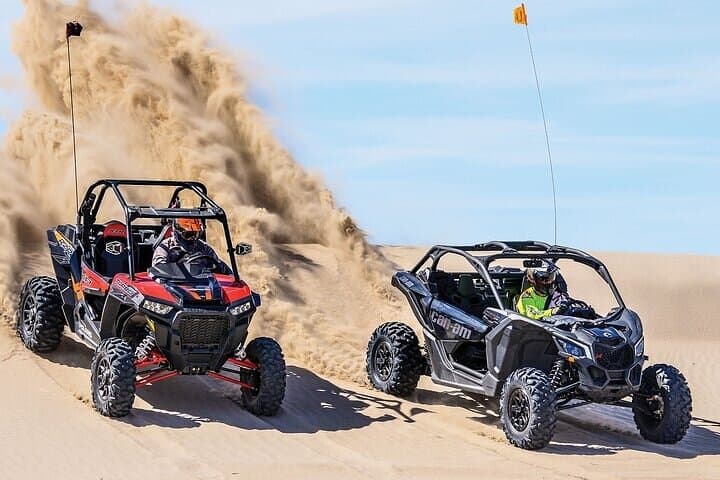 Dubai Dune Buggy & Evening Desert Safari: Sandboarding, Dune Bashing & BBQ photo 3