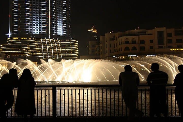 Dubai Fountain Lake Ride: Front-Row Abra Experience Beside Burj Khalifa
