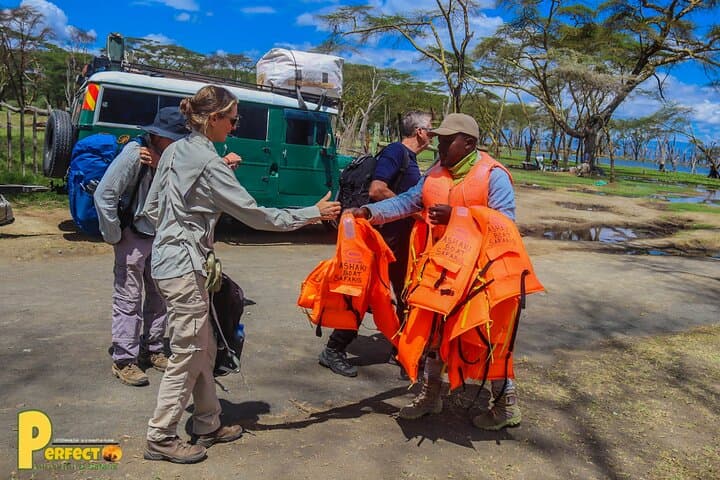 Hells Gate and Crescent Island Day Trip — Naivasha Bike, Boat & Walking Safari