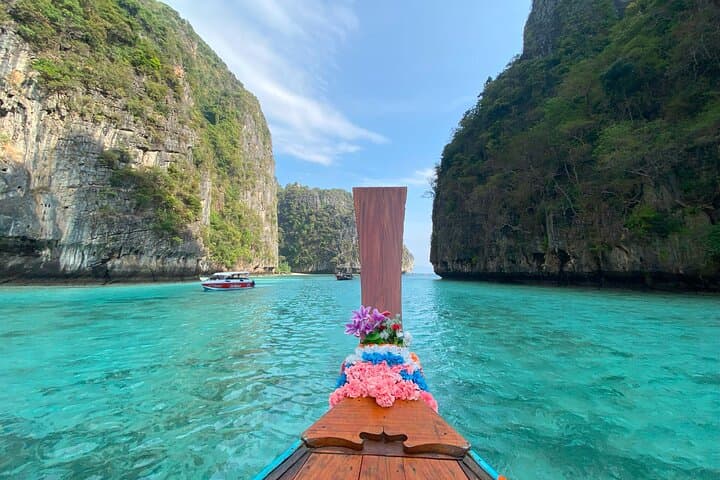 Private Koh Phi Phi Longtail Boat Tour: Maya Bay, Viking Cave & Snorkel Stops photo 5